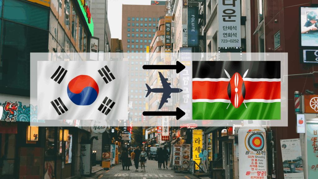 Air Freight from South Korea to Kenya