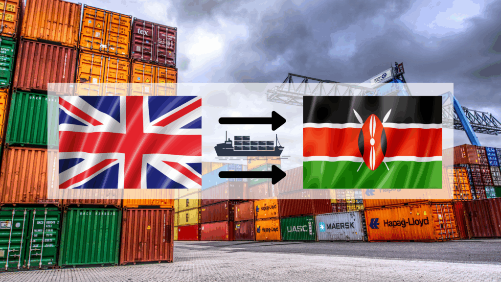 Sea Freight from The UK to Kenya